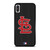 SAINT LOUIS CARDINALS BASEBALL BLACK iPhone X / XS Case Cover