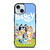 BLUEY HEELER PUPPY CARTOON iPhone 15 Case Cover