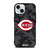 CINCINNATI REDS BASEBALL BLACK CAMO iPhone 15 Case Cover