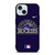 COLORADO ROCKIES MLB BASEBALL NIKE iPhone 15 Case Cover