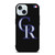 COLORADO ROCKIES MLB LOGO iPhone 15 Case Cover