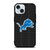 DETROIT LIONS FOOTBALL TEXT iPhone 15 Case Cover