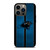 CAROLINA PANTHERS NFL METAL STRIPE iPhone 13 Pro Case Cover
