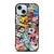 FAMOUS BRAND LOGO MIX iPhone 15 Case Cover FAMOUS BRAND LOGO MIX iPhone 15 Case Cover