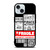 FRAGILE STAMP BARCODE LABELS iPhone 15 Case Cover