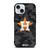 HOUSTON ASTROS BASEBALL BLACK CAMO iPhone 15 Case Cover