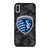 SPORTING KANSAS CITY MLS BLACK CAMO iPhone X / XS Case Cover