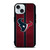 HOUSTON TEXANS NFL METAL STRIPE iPhone 15 Case Cover
