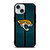 JACKSONVILLE JAGUARS NFL METAL STRIPE iPhone 15 Case Cover