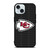 KANSAS CITY CHIEFS FOOTBALL TEXT iPhone 15 Case Cover