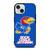 KANSAS JAYHAWKS ROCK CHALK iPhone 15 Case Cover