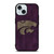 KANSAS STATE WILDCATS FOOTBALL LOGO iPhone 15 Case Cover