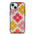 KATE SPADE JACQUARD PINK YELLOW iPhone 15 Case Cover