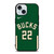 KHRIS MIDDLETON MILWAUKEE BUCKS NIKE NBA 2021-22 iPhone 15 Case Cover KHRIS MIDDLETON MILWAUKEE BUCKS NIKE NBA 2021-22 iPhone 15 Case Cover