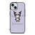 KUROMI CAT ANIME iPhone 15 Case Cover