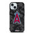 LOS ANGELES ANGELS BASEBALL BLACK CAMO iPhone 15 Case Cover