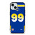 LOS ANGELES RAMS AARON DONALD 99 NFL NIKE iPhone 15 Case Cover LOS ANGELES RAMS AARON DONALD 99 NFL NIKE iPhone 15 Case Cover