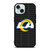 LOS ANGELES RAMS FOOTBALL TEXT iPhone 15 Case Cover