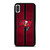 TAMPA BAY BUCCANEERS NFL METAL STRIPE iPhone X / XS Case Cover