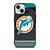 MIAMI DOLPHINS NFL TEAM iPhone 15 Case Cover