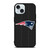 NEW ENGLAND PATRIOTS FOOTBALL TEXT iPhone 15 Case Cover