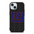 NEW YORK GIANTS FOOTBALL TEXT iPhone 15 Case Cover