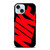 NIKE RED LOGO iPhone 15 Case Cover