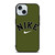 NIKE SWOOSH VINTAGE ARMY iPhone 15 Case Cover