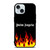 PALM ANGELS GRAFFITI FLAMES iPhone 15 Case Cover