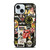ROCK AND ROLL BAND COLLAGE iPhone 15 Case Cover