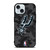 SAN ANTONIO SPURS BLACK CAMO iPhone 15 Case Cover