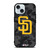SAN DIEGO PADRES BASEBALL BLACK CAMO iPhone 15 Case Cover