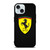 SCUDERIA FERRARI CARBON FIBER iPhone 15 Case Cover