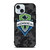 SEATTLE SOUNDERS FC MLS BLACK CAMO iPhone 15 Case Cover