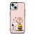 SNOOPY CHARLIE BROWN LOVE iPhone 15 Case Cover