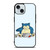 SNORLAX KABIGON POKEMON CUTE iPhone 15 Case Cover
