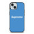 SUPREME BLUE iPhone 15 Case Cover