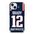TOM BRADY NEW ENGLAND PATRIOTS NFL JERSEY iPhone 15 Case Cover