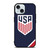 UNITED STATES SOCCER USMNT NAVY iPhone 15 Case Cover
