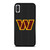 WASHINGTON COMMANDERS FOOTBALL TEXT iPhone X / XS Case Cover