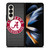 ALABAMA CRIMSON TIDE FOOTBALL METAL Samsung Galaxy Z Fold 4 Case Cover