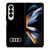 AUDI CAR LOGO BLACK Samsung Galaxy Z Fold 4 Case Cover
