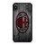AC MILAN FOOTBALL WOODEN LOGO iPhone XS Max Case Cover