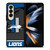 DETROIT LIONS NFL TEAM Samsung Galaxy Z Fold 4 Case Cover