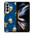 DISNEY DONALD DUCK PATTERN Samsung Galaxy Z Fold 4 Case Cover