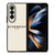 GIVENCHY PARIS CREAM Samsung Galaxy Z Fold 4 Case Cover