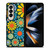 HIPPIE FLOWER PATTERN Samsung Galaxy Z Fold 4 Case Cover
