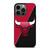 CHICAGO BULLS NBA BASKETBALL ICON iPhone 13 Pro Case Cover