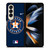 HOUSTON ASTROS MLB BASEBALL NIKE Samsung Galaxy Z Fold 4 Case Cover