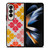KATE SPADE JACQUARD PINK YELLOW Samsung Galaxy Z Fold 4 Case Cover